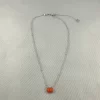 Far Away Pumpkin Pendant Necklace