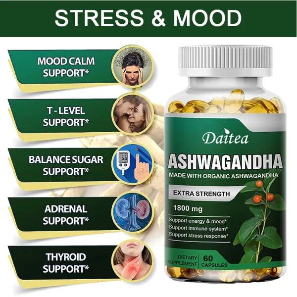 Organic Ashwagandha for Stress and Mood