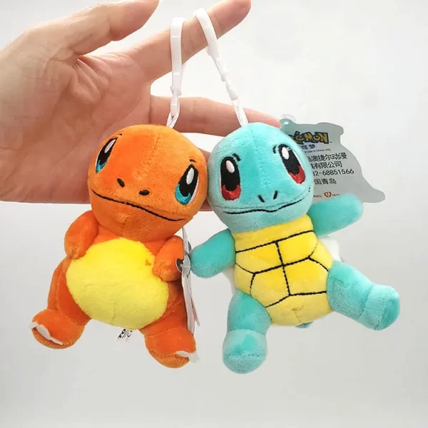 Charmander and Squirtle Plushie