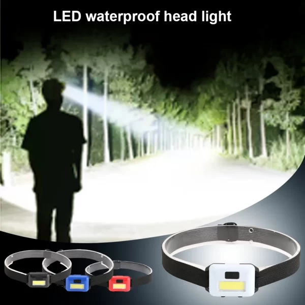 Waterproof 3 Modes Outdoor Headlamps