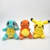 Charmander, Pikachu and Squirtle Plushie