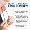 Stainless Steel Tongue Scraper How to use