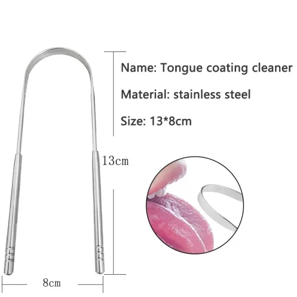 Stainless Steel Tongue Scraper Specifications